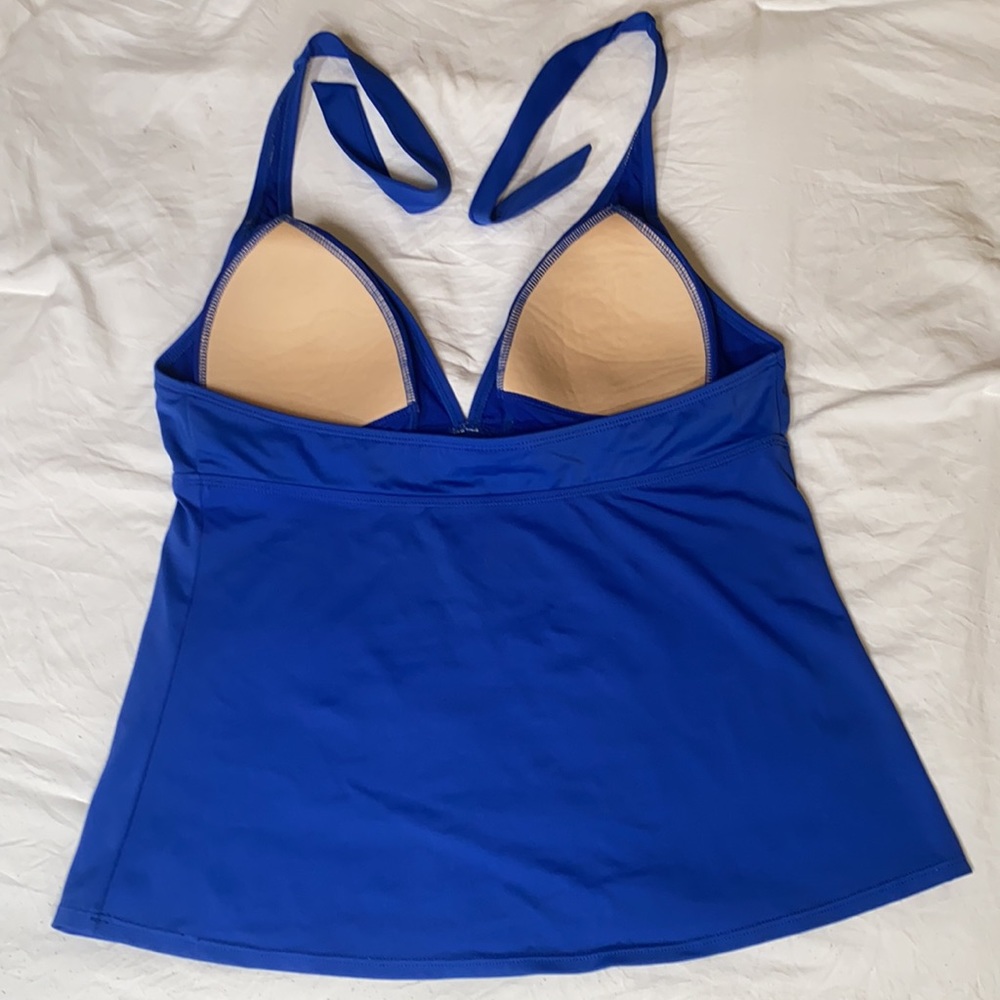 •Blue Tankini Top• - Picture 3 of 6